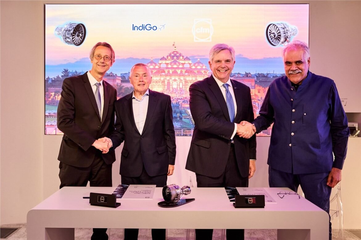 IndiGo CFM International, IndiGo LEAP-1A engines, IndiGo 1000 LEAP engines, CFM LEAP-1A India, IndiGo Airbus A320neo engines, IndiGo engine MRO facility, CFM engine MRO India, LEAP-1A engine order, IndiGo fleet expansion, CFM International India,